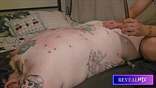 Revealme Curvy Babe Massage Hot Wax Back And Tit Drip Fetish