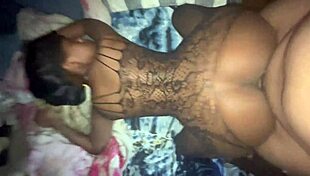 ebony creampie with big cock doggystyle