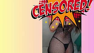 the real strip tease of the most beautiful redhead on sheer - sol megan fire