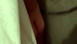 caught that big boobs stepsister bathing in the shower on the ranch