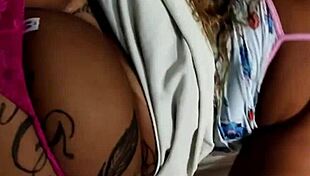 Intense Emotions Surge As Bbw Brunette Takes Big Black Cock Deep In Ass