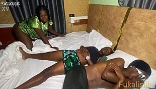 Why is my sister-in-law from Asaba so horny and sneaky fucking BBC with big tits?