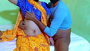 romantic boobs pressing and sucking desi wife hot fucking indian wife pussy 😍