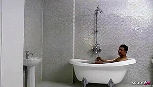 japanese teen creampied by client at massage parlor