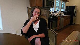 Mature woman on the table!