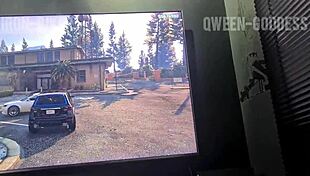 i bet with my stepbro on the video game and lost... damn!