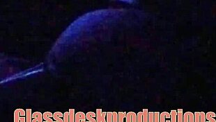 > black-light secret model gets rough oral sex