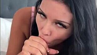 innocent brunette gets fucked while parents arent home bailey blaze