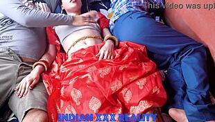 Indian step family boldly fucks in desi style