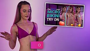 Sexy Agent Provocateur Bikinis Try On