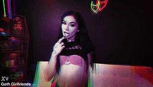 a mind-blowing and hot facial for delilah dagger