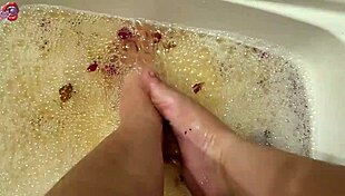 Relaxing Foot Wash with Rose Petals and Herbs Post Work