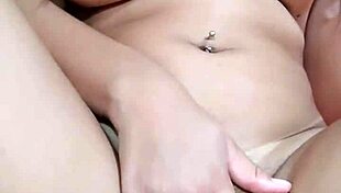 Nick experiences an intense orgasm in doggy position with a small pussy