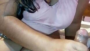 Indian Step Mom Makes Son Cum With Handjob Milf Best Handjob