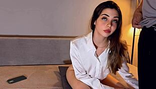 hey, is that hijastra fucking her fat padrastro while waiting for her cuckold boyfriend in thong?