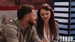 Sneaking around at the diner with seth liz jordan 😏