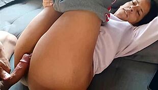 girlfriend ends up having sex alone with boyfriend