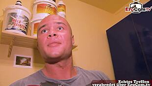 German Woman From Next Door Hooked Up With Fitness User At Casting