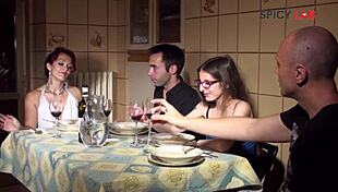 Intense Sex Lessons With Step Mom: Orgy Lesson Four