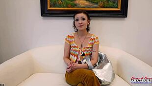 Petite Brunette Coed Wendy Gives Bj And Rimjob To Juicy Hard Cock.