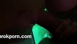 Sabrina Sabrok performs deepthroat blowjobs in POV compilation with huge fake tits