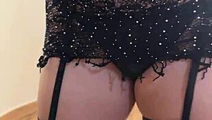 Latina Dancing in Revealing Costume