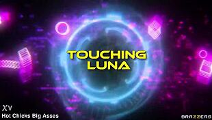 Groping Luna Star's Bubble Butt, Deepthroat and Facial Cumshot!