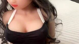 cute 125cm sex doll harriet ready for easy fucking 😏