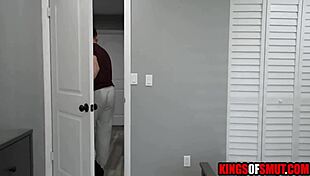 Step Siblings Share Intimate Moments