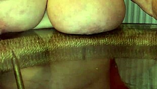 34jj huge granny boobs with chubby fat orgasm tits 😘