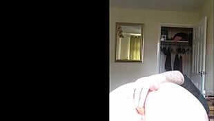 Teen slut slides dildo into tight ass. Solo toys session delivers pleasure.