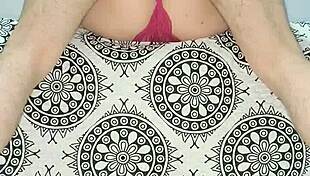 Look at this MILF in red lingerie!