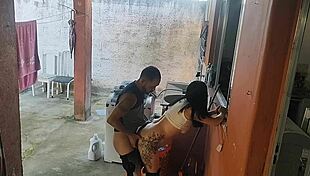 wife left, maid couldn't resist my erect cock?