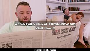 Our stepbrother and stepsister fucking sessions are so secret even stepdad don't know - FamLust