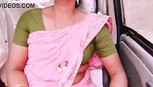 beautiful housewife, are you cheating on husband with boyfriend in car?