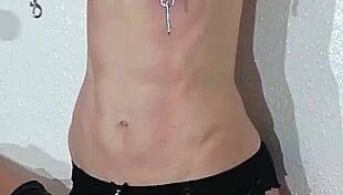 Let Me Be Your Sub - Bondage Fucking Machine Nipple Clamps and a Hot Squirting Orgasm!