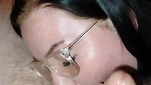 slut sucking and fucking big dick while husband away? creampie!