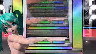 Hatsune Miku In Full Nude Bunny Costume Mod