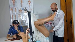 Oh man, the cuckold wife and the fake horny gynecologist 😏