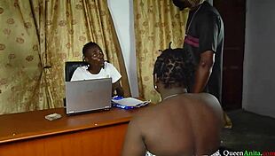 I used my wife to go and collect loan from a company manager and my wife put on something to seduce him meanwhile they ended up fucking until now i know