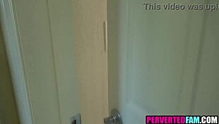 Asian Stepdaughters Deliver Intense Christmas Fucking Gift