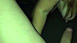 that milf is giving me a subtle sucking experience with cum hints in the background