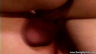 Wild 3some adventure for happy swinger wife! 😈💦