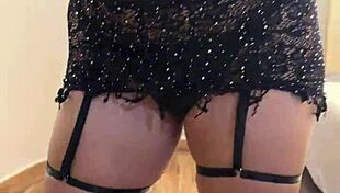 Latina Dancing in Revealing Costume