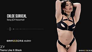 Chloe Surreal Gives Sexy Jerk Off Instructions In Voicemail At Hotel