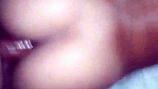 Latina Bent Over in Hotel Doggystyle