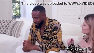 Blonde Cougar Seduces Neighbor