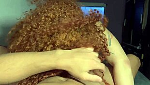 Redhead Girl Rides Thick Cock