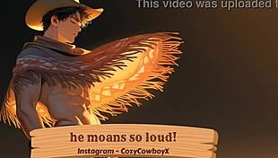 Boyfriend Moans Loudly During Erotic Solo Orgasm Session