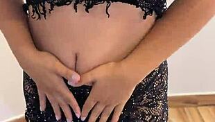 Latina Dancing in Revealing Costume